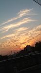 夕焼け秋の空